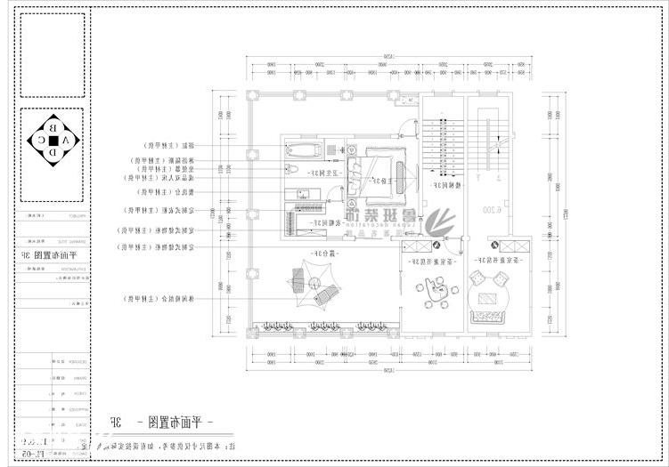 中铁琉璃水岸,中式风格,户型图