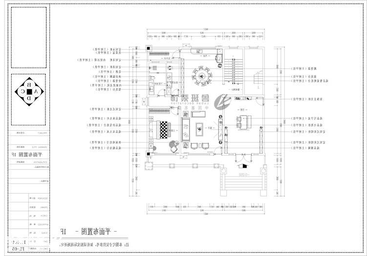 中铁琉璃水岸,中式风格,户型图